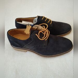 MNG Black Suede Men's Shoes Size 8 1/2